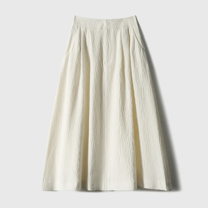 Damen Flowing Maxi-Rock Nord Taschen