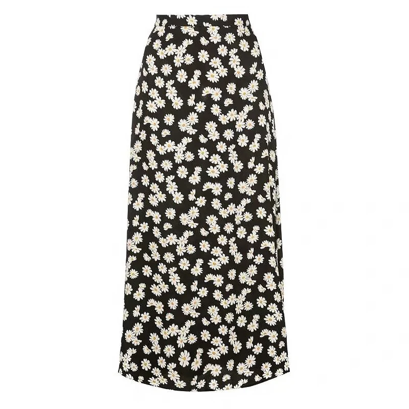 Damen Floral Maxirock Nord Taschen