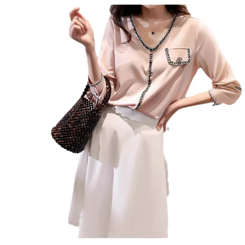 Damen Eleganter Midirock mit schwingendem Schnitt Nord Taschen