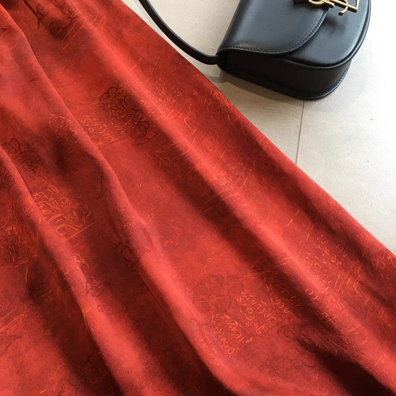 Damen Eleganter Midirock mit schwingendem Saum Nord Taschen