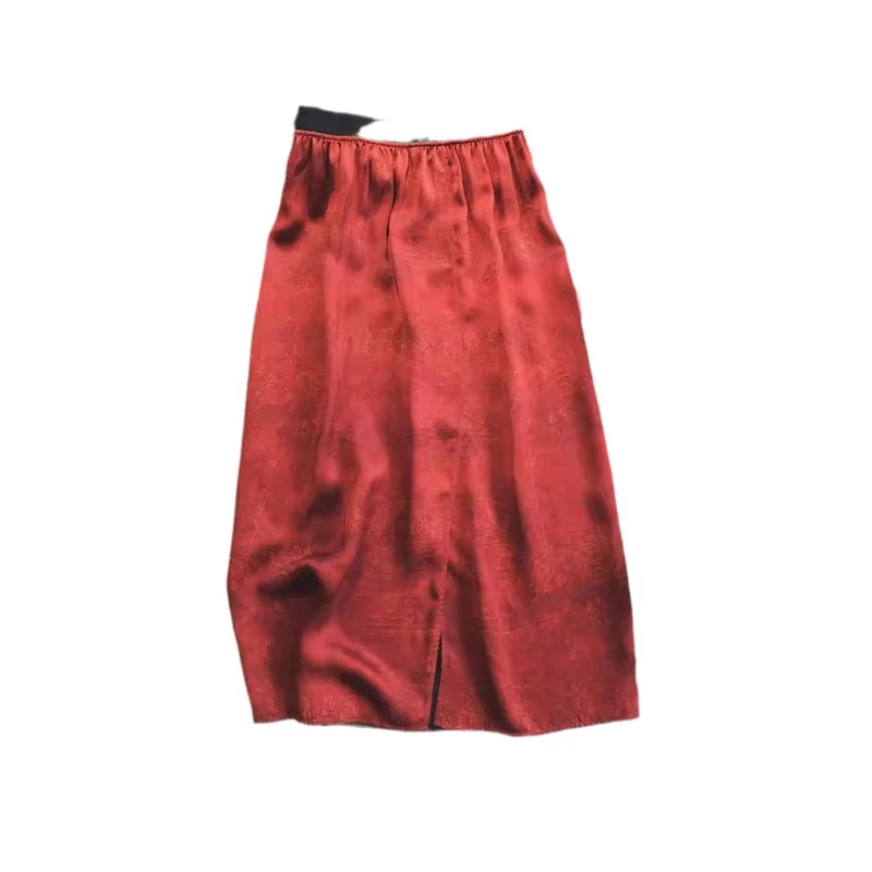Damen Eleganter Midirock mit schwingendem Saum Nord Taschen