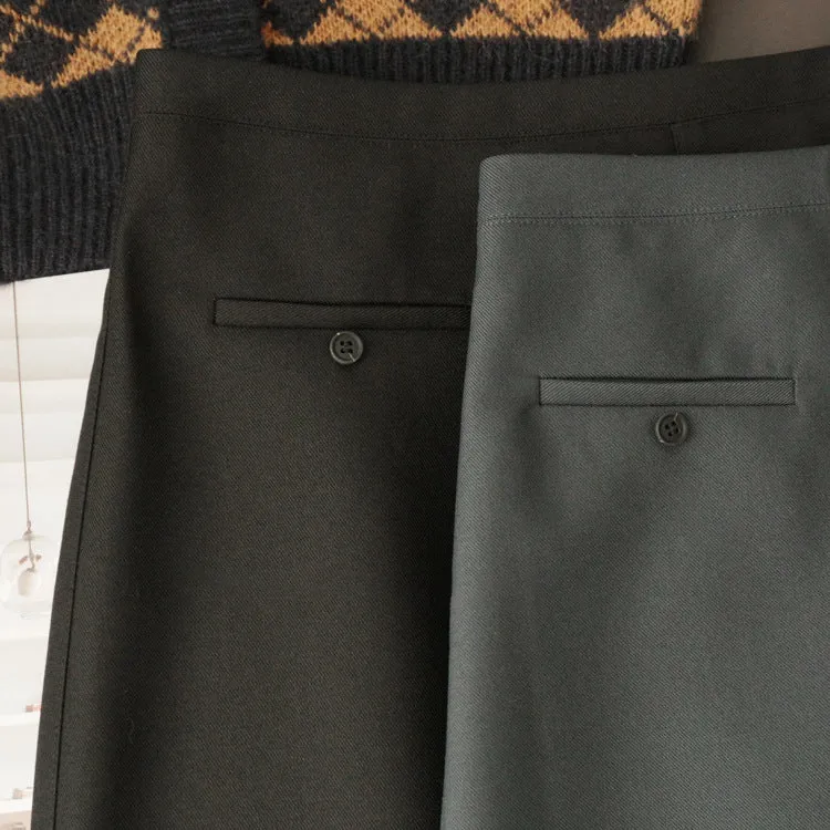 Damen Eleganter Midirock mit schicker Schlitzdetail Nord Taschen
