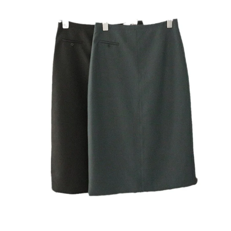 Damen Eleganter Midirock mit schicker Schlitzdetail Nord Taschen