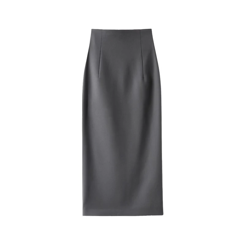 Damen Eleganter Midirock mit Raffungen Nord Taschen