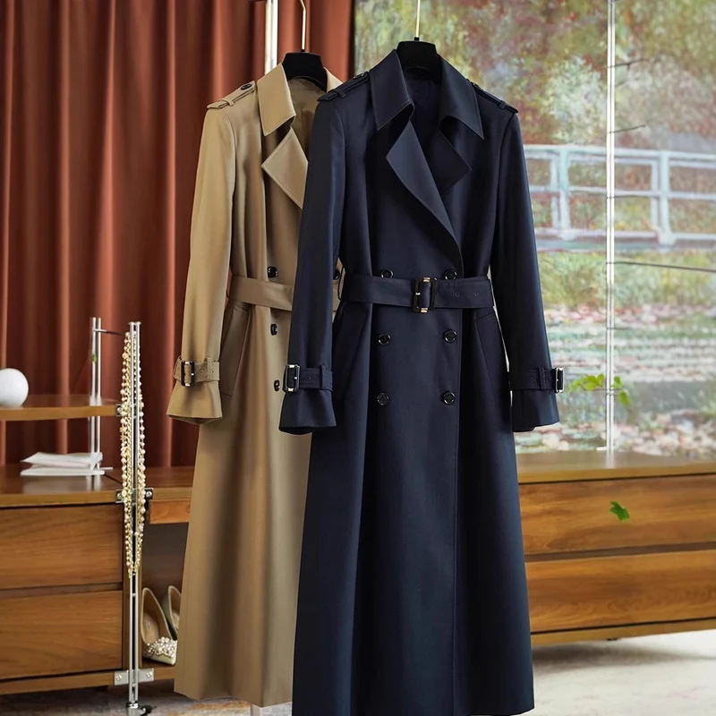 Damen Eleganter und moderner Trenchcoat Nord Taschen