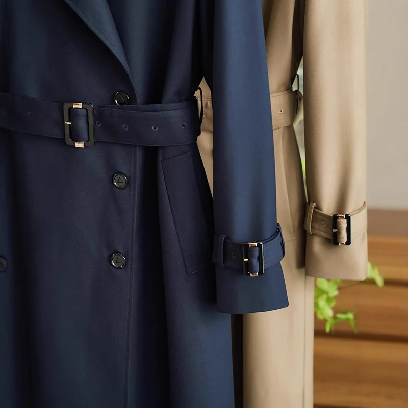 Damen Eleganter und moderner Trenchcoat Nord Taschen