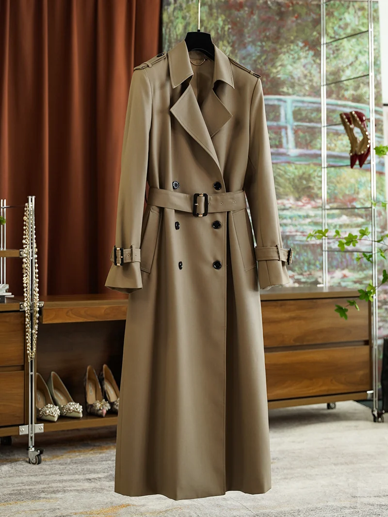 Damen Eleganter und moderner Trenchcoat Nord Taschen