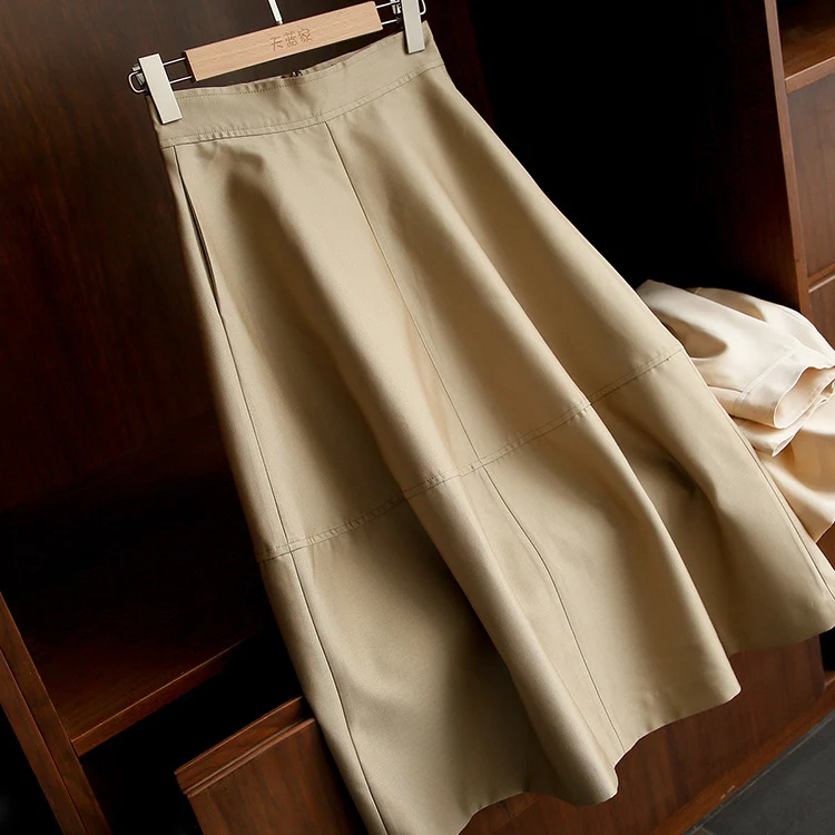 Damen Eleganter und luftiger Midirock Nord Taschen