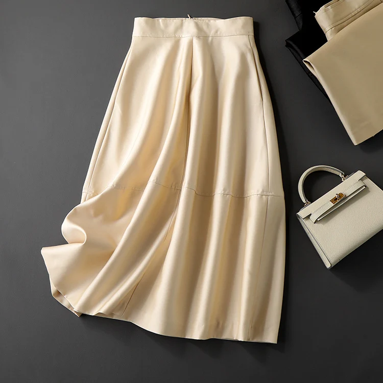 Damen Eleganter und luftiger Midirock Nord Taschen