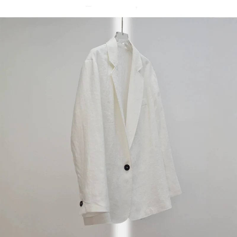 Damen Eleganter und lässiger Leinenblazer Nord Taschen