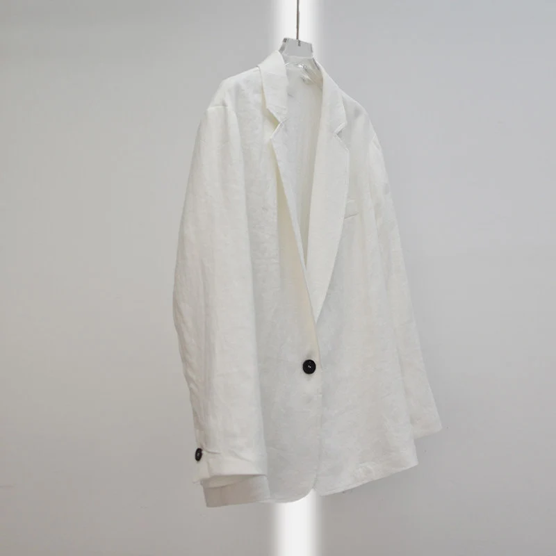 Damen Eleganter und lässiger Leinenblazer Nord Taschen