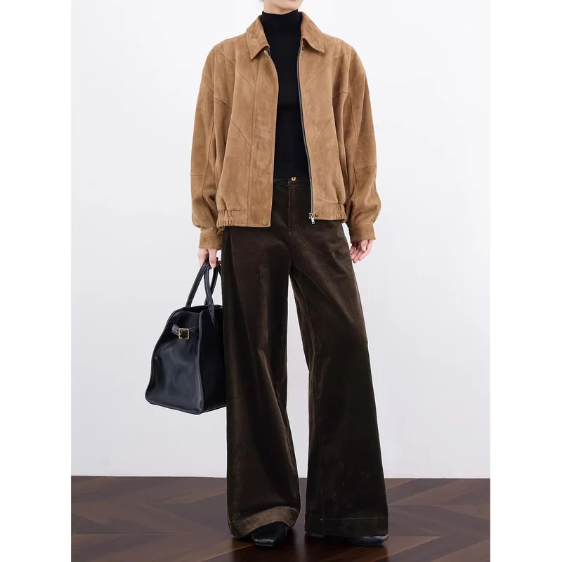 Damen Eleganter und lässiger Cord-Blazer Nord Taschen