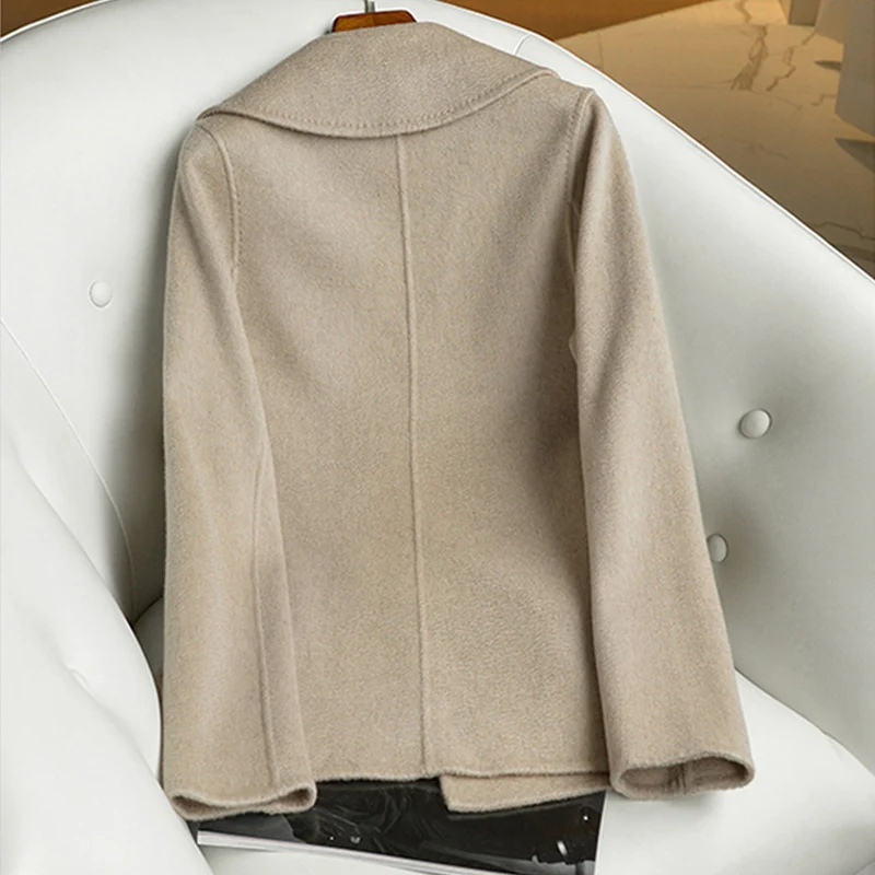 Damen Eleganter und komfortabler doppeltbreiter Blazer Nord Taschen