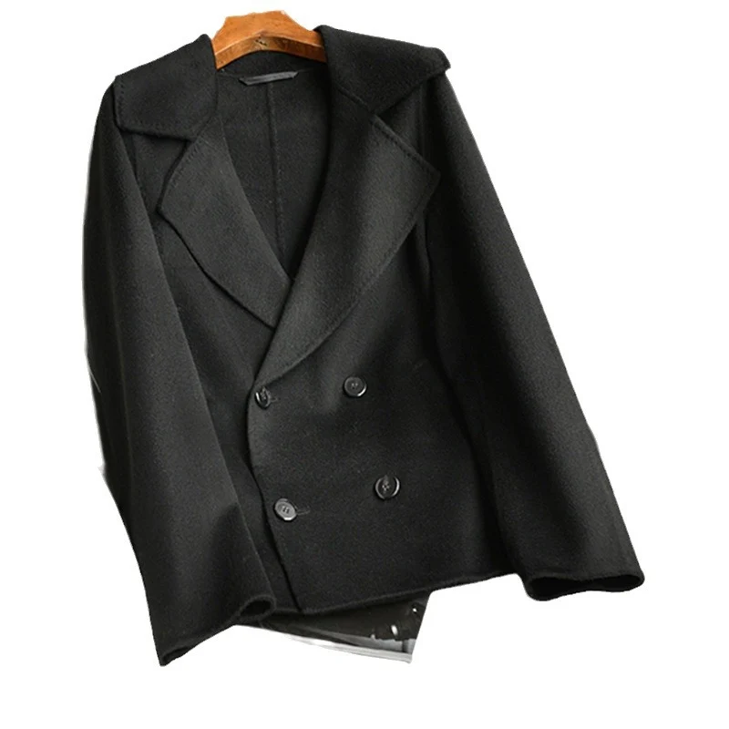 Damen Eleganter und komfortabler doppeltbreiter Blazer Nord Taschen