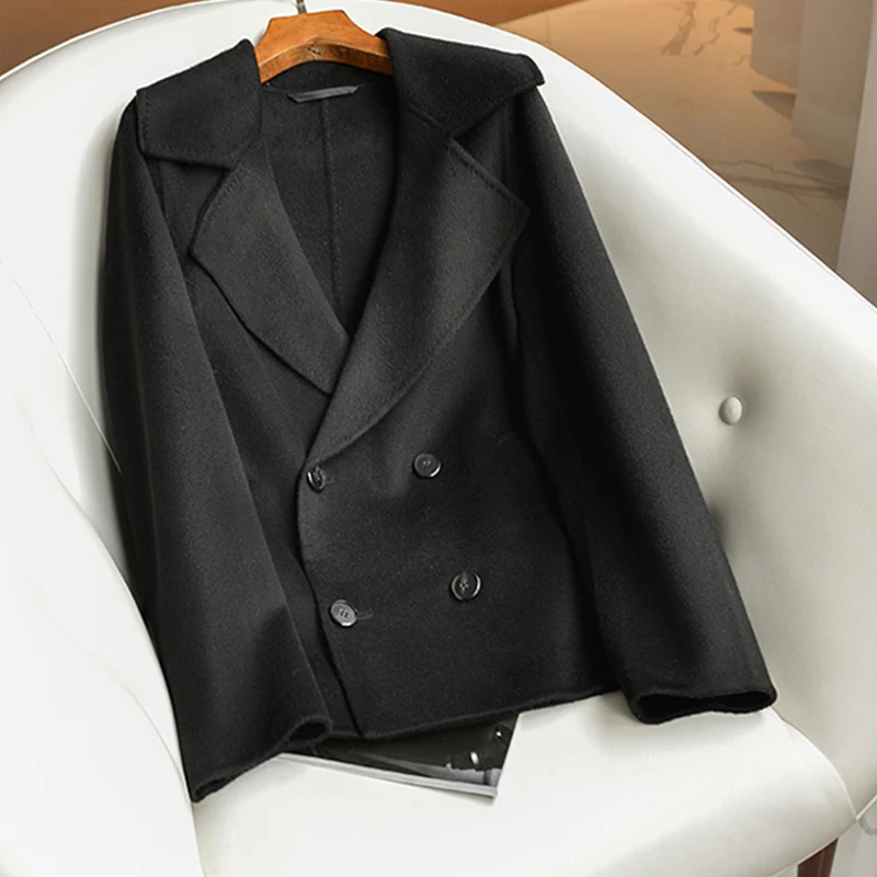 Damen Eleganter und komfortabler doppeltbreiter Blazer Nord Taschen