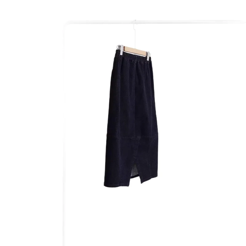 Damen Figurnaher Denimrock Nord Taschen
