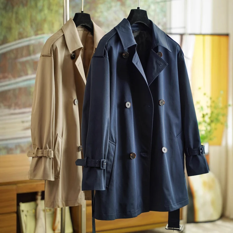 Damen Elegante und lässige Trenchjacke Nord Taschen