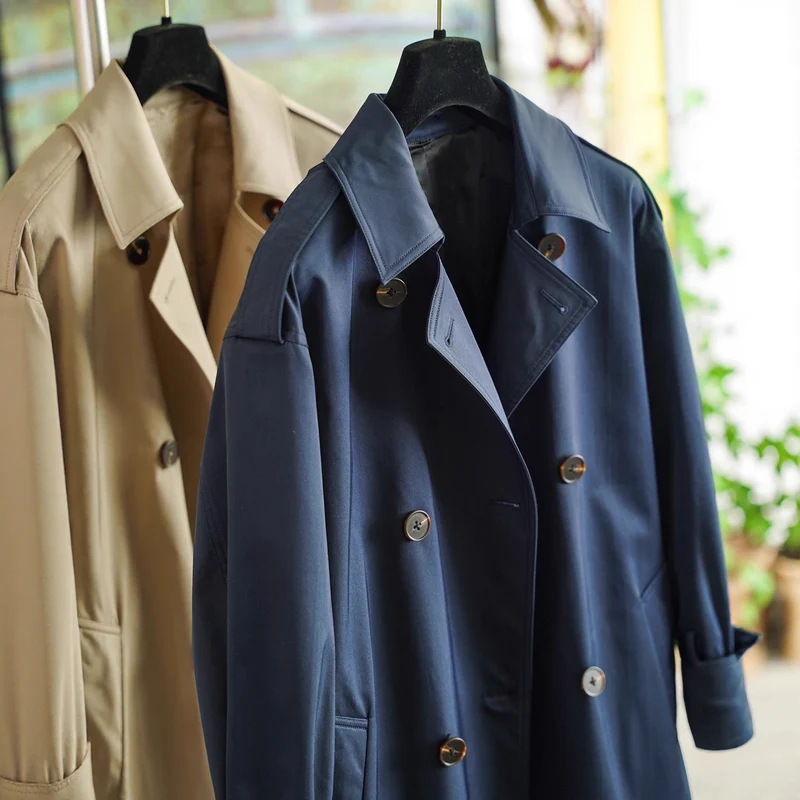Damen Elegante und lässige Trenchjacke Nord Taschen