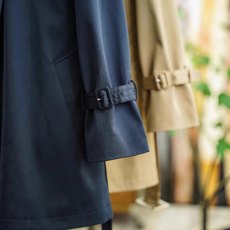 Damen Elegante und lässige Trenchjacke Nord Taschen