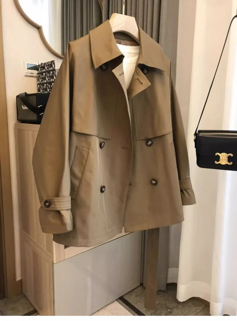 Damen Elegante und lässige Trenchcoat Nord Taschen