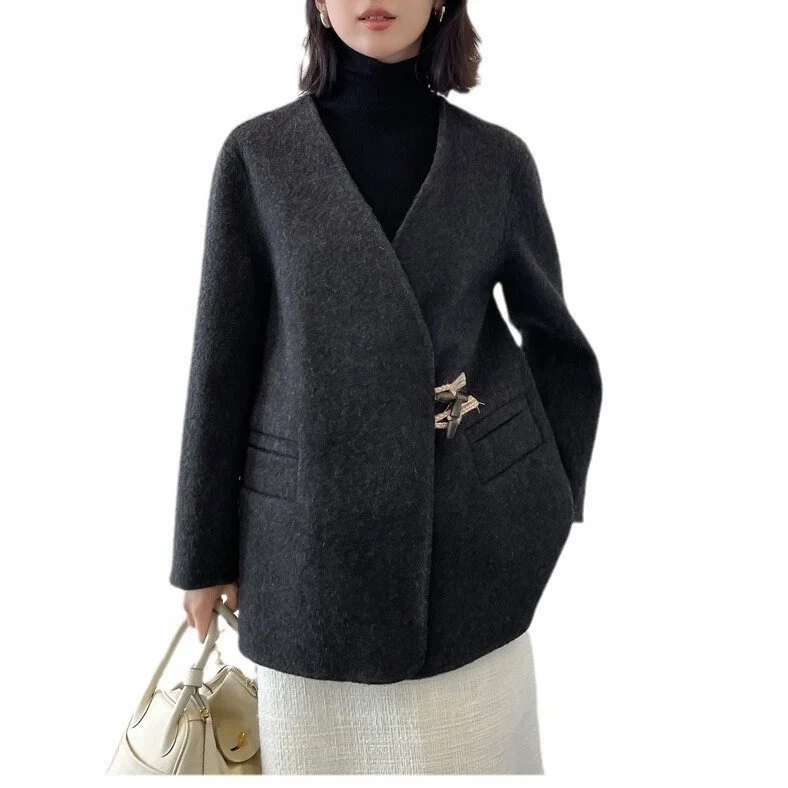 Damen Elegante und lässige Strickjacke Nord Taschen