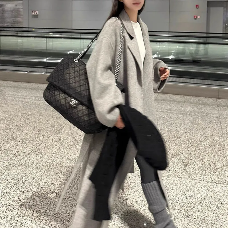 Damen Eleganter und bequemer Longblazer Nord Taschen
