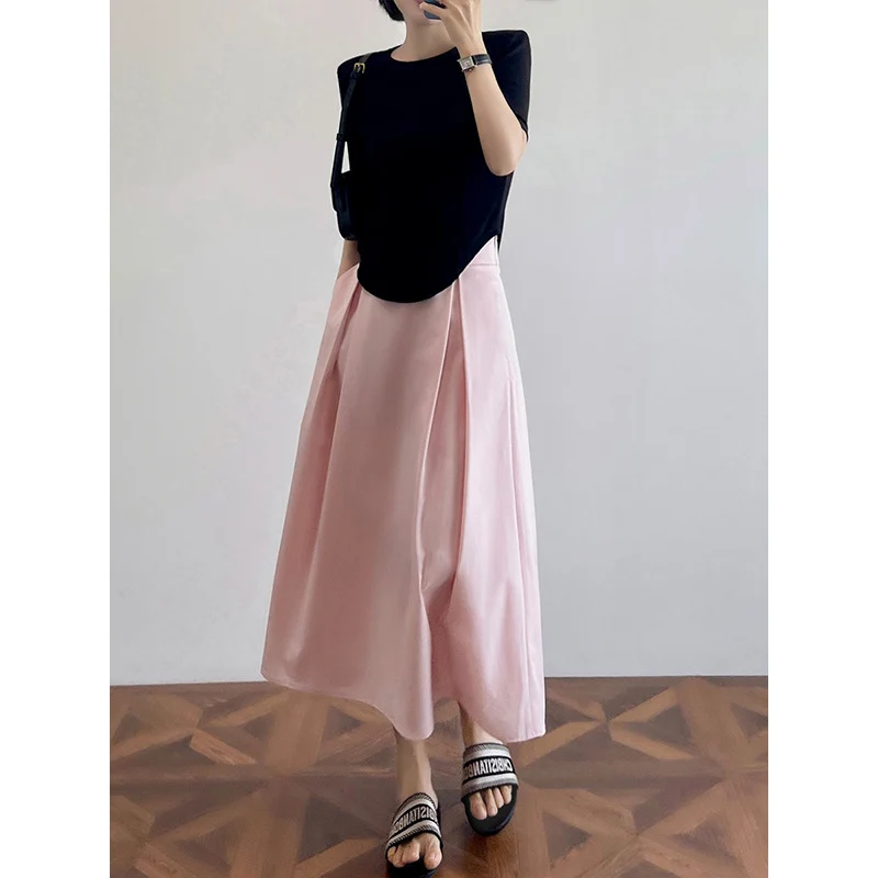 Damen Elegante und lässige Midi-Bluse mit Knopfdetail Nord Taschen