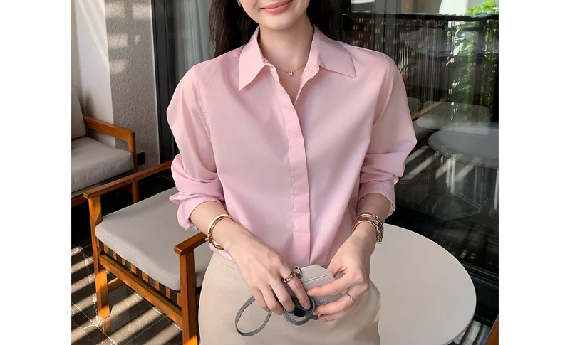 Damen Elegante und lässige Bluse Nord Taschen