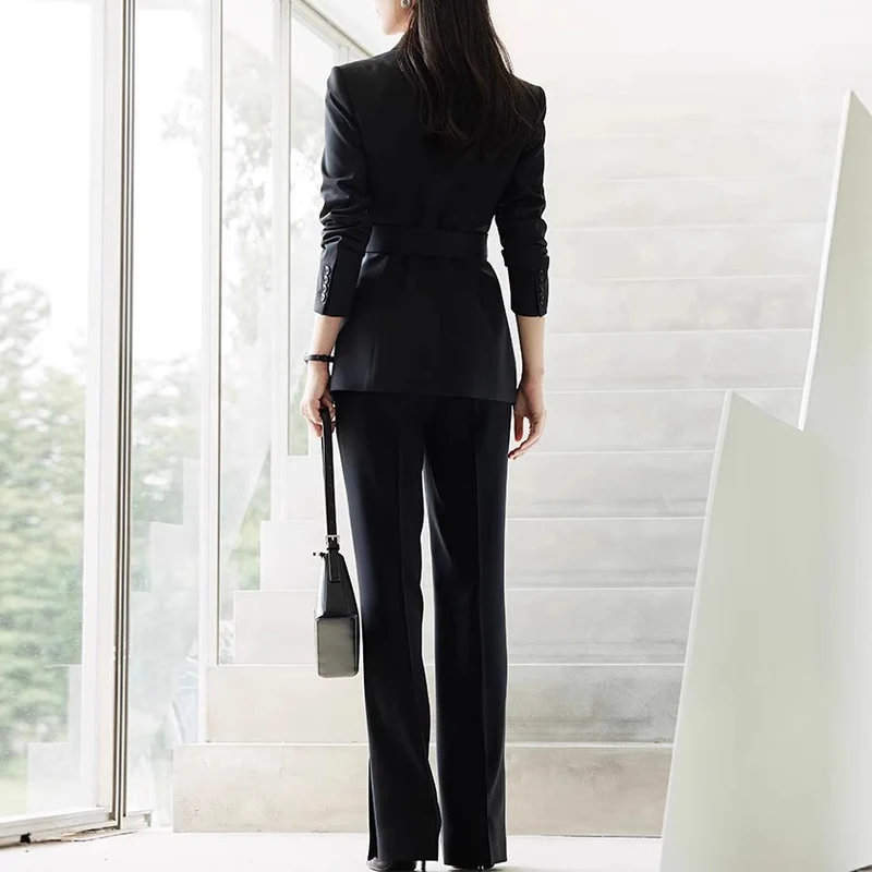 Damen Eleganter Doppeltbreasted Blazer Nord Taschen 1789268859