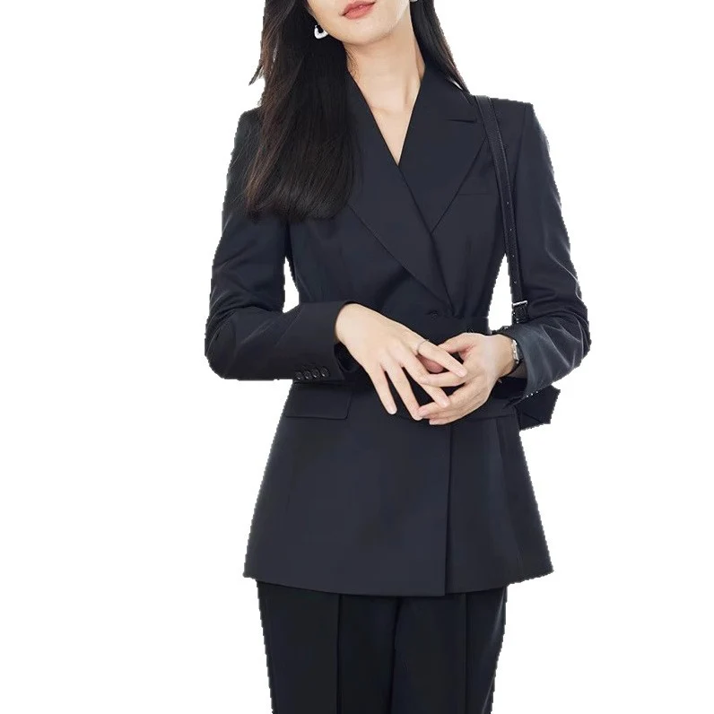 Damen Eleganter Doppeltbreasted Blazer Nord Taschen 1789268859