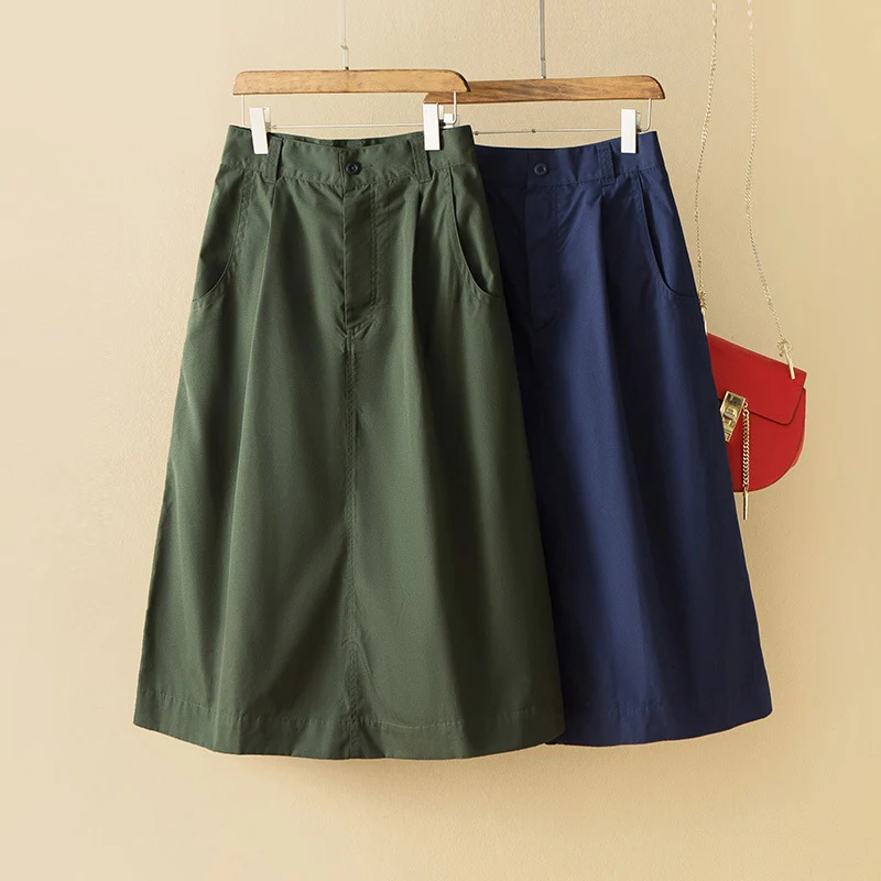 Damen Eleganter Midirock Nord Taschen