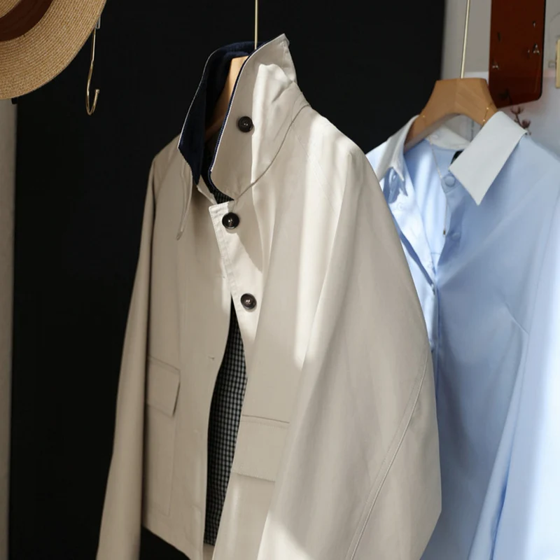 Damen Eleganter Trenchcoat mit modernen Details Nord Taschen