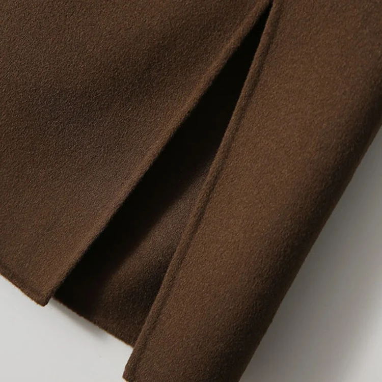 Damen Eleganter Bleistiftrock mit hohem Schlitz und tailliertem Schnitt Nord Taschen