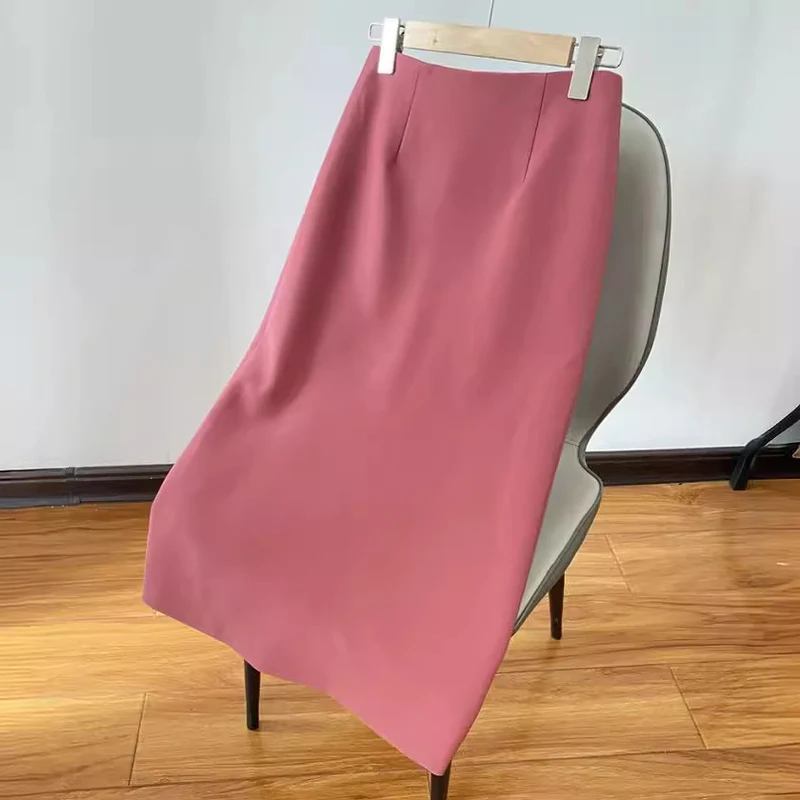 Damen Eleganter Bleistiftrock mit hohem Bund und figurbetontem Schnitt Nord Taschen