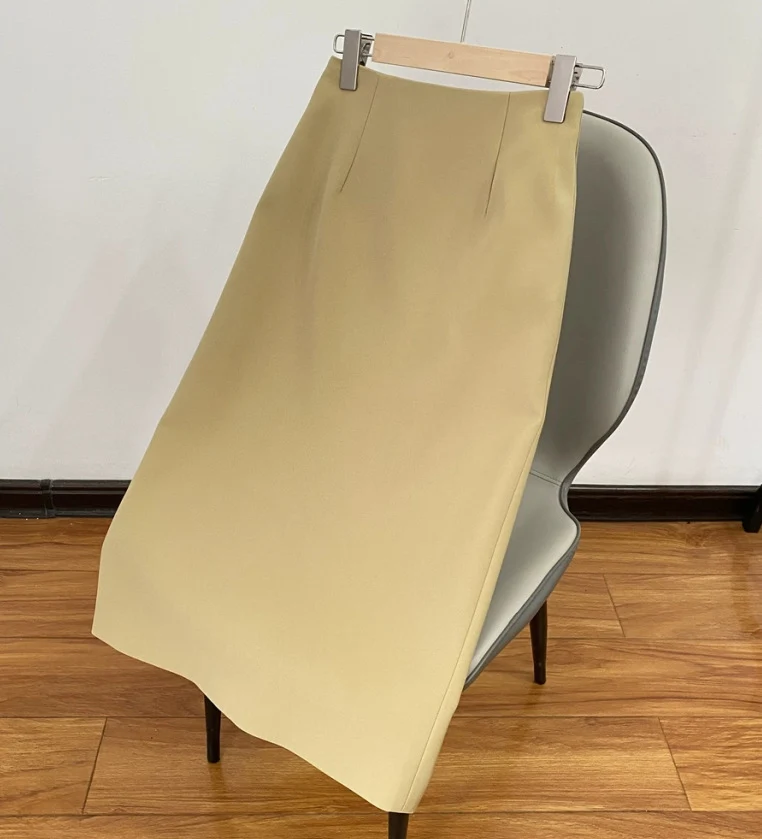 Damen Eleganter Bleistiftrock mit hohem Bund und figurbetontem Schnitt Nord Taschen