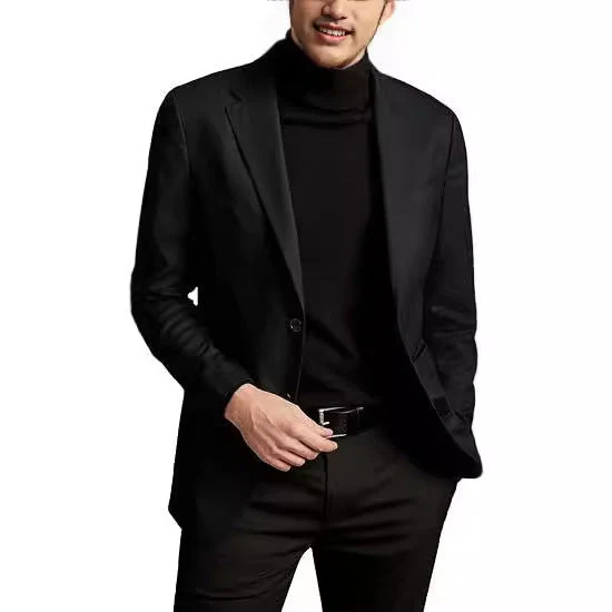 Herren eleganter Blazer mit modernem Schnitt und praktischen Taschen
