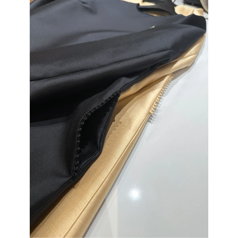 Damen Elegantes Drape Kleid Nord Taschen