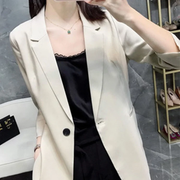 Damen Eleganter Blazer mit schmalem Schnitt Nord Taschen