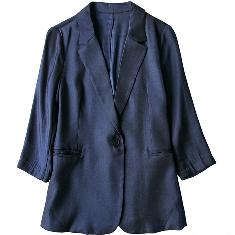 Damen Eleganter Blazer mit schmalem Schnitt Nord Taschen