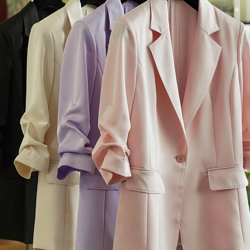 Damen Eleganter Blazer mit lässigem Schnitt Nord Taschen