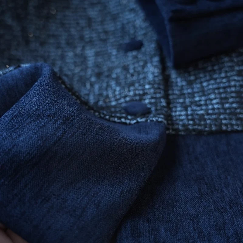 Damen Elegante Kurzjacke mit strukturiertem Gewebe Nord Taschen