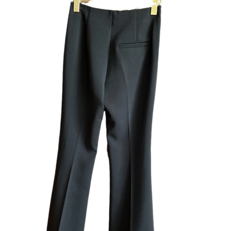 Damen Elegante Kickflare-Hosen Nord Taschen