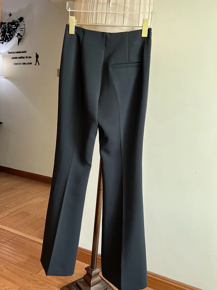 Damen Elegante Kickflare-Hosen Nord Taschen