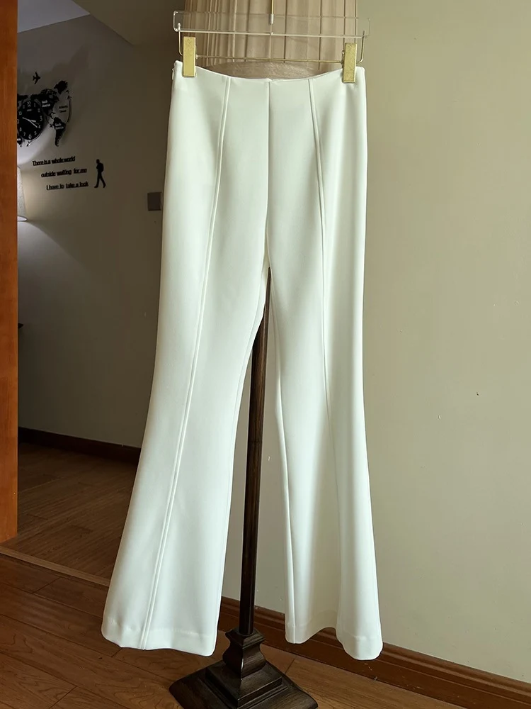 Damen Elegante Kickflare-Hosen Nord Taschen