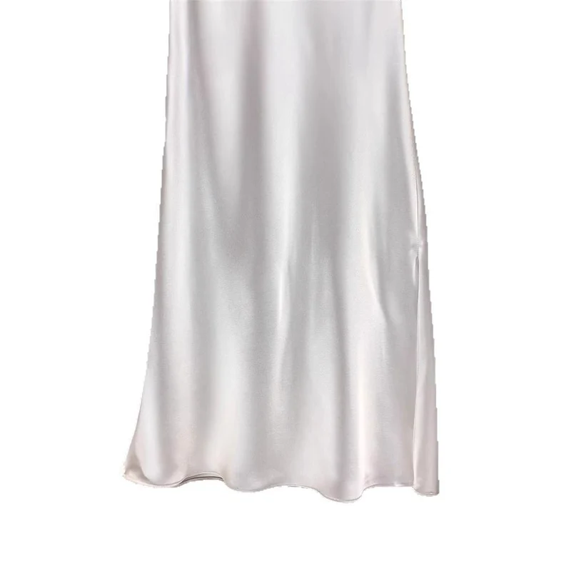 Damen Eleganter Midi-Rock aus hochwertigem Satin Nord Taschen