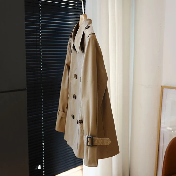 Damen Eleganter Trenchcoat Nord Taschen