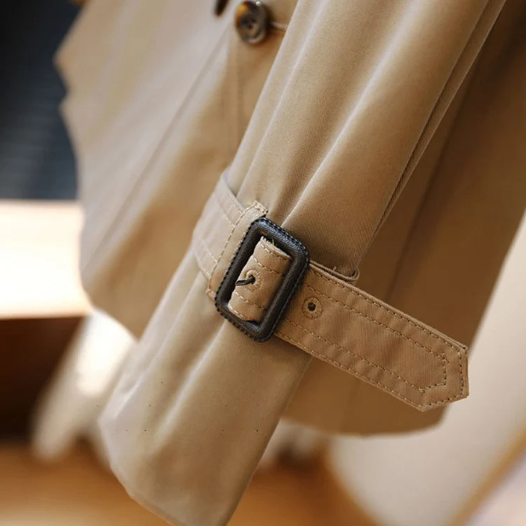 Damen Eleganter Trenchcoat Nord Taschen