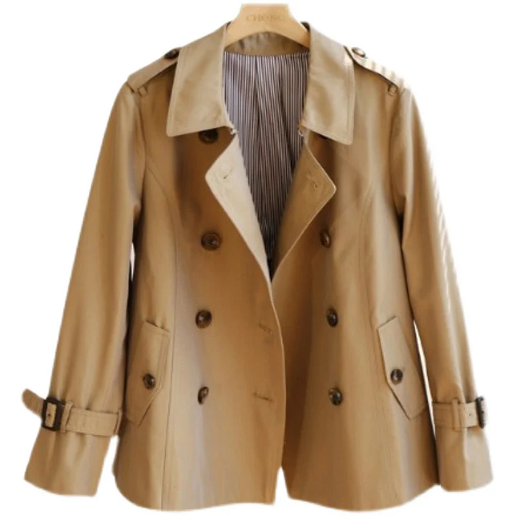 Damen Eleganter Trenchcoat Nord Taschen