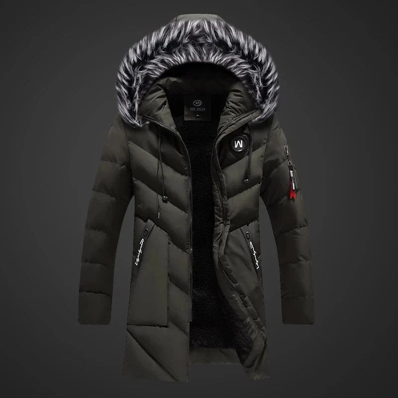 Wintermantel Herren warm stilvoll