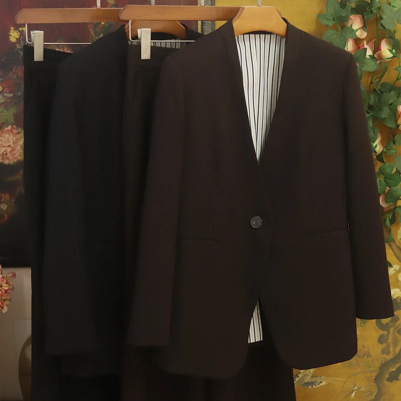 Damen Elegantes Blazer-Set mit schickem Schnitt Nord Taschen